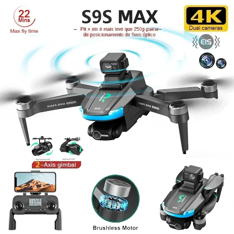 Drone Camera Hd - NUOVO S9S MAX MINI Drone 4K