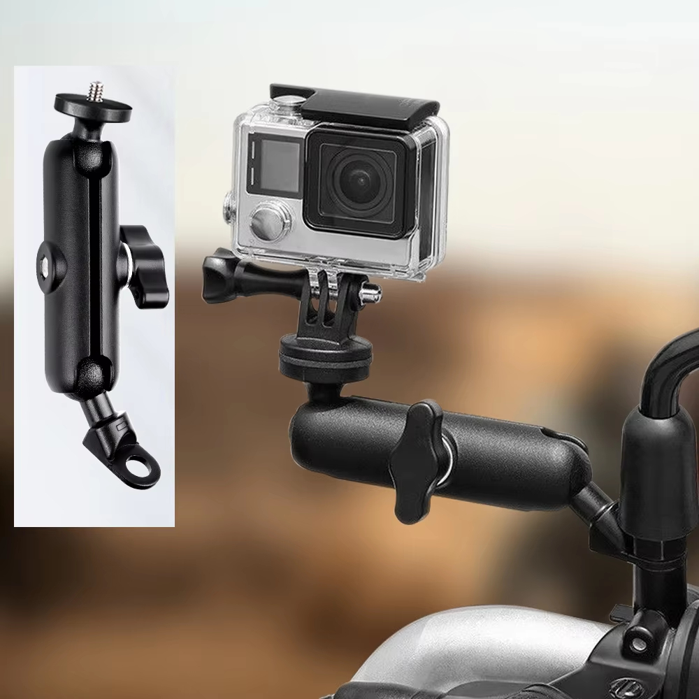 Drone Camera Action - Supporto per Manubrio Moto in Alluminio