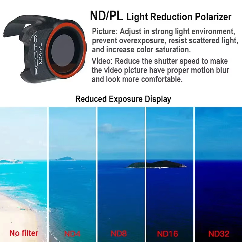 NUOVO Set di filtri per obiett - Drone Camera Filter recensione e prezzo