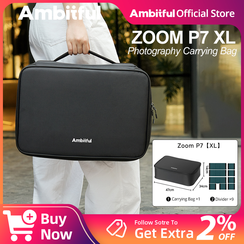 Ambitful ZOOM P7II XL Borsa da - Drone Camera Filter recensione e prezzo