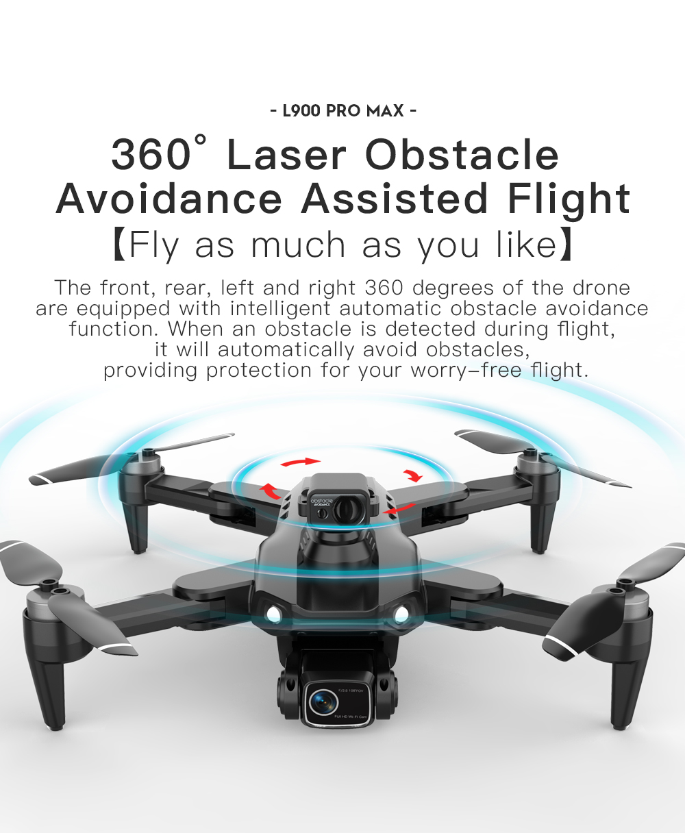 LYZRC L900 PRO MAX Laser per e - Drone Camera Night Vision recensione e prezzo